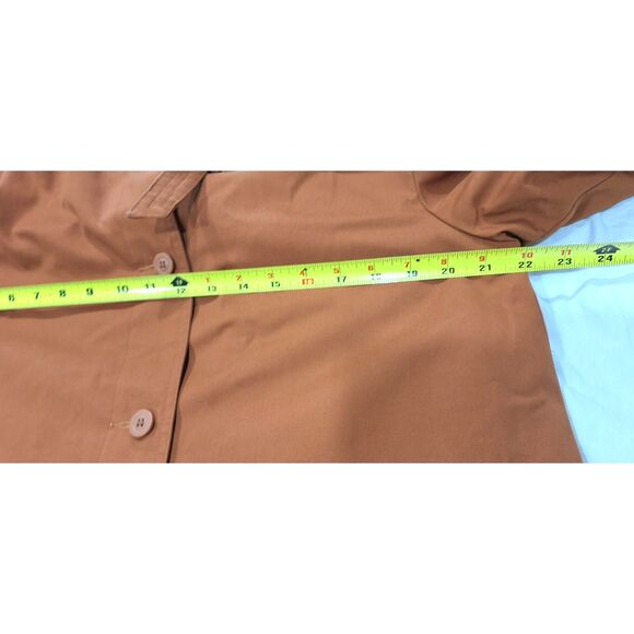 Vintage Neiman Marcus Ladies Trench Coat Coatworks Judy Scates for Jerold SZ 7/8 - Picture 15 of 15